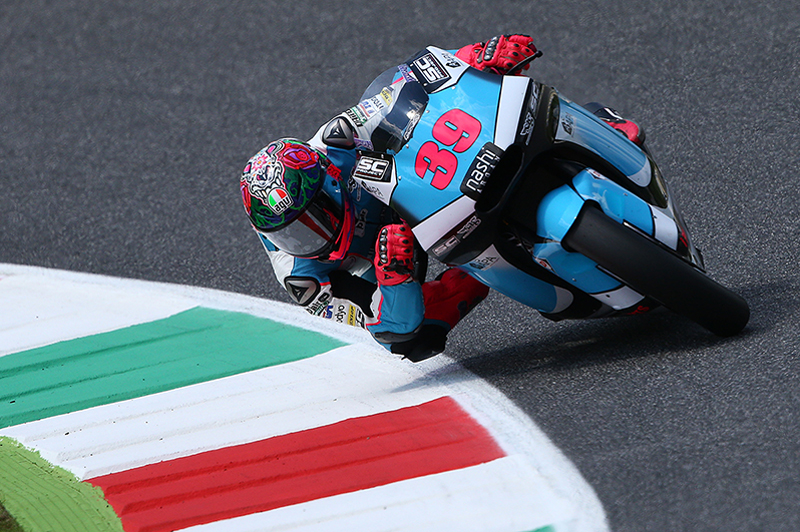 Luis Salom en una de sus ultimas carreras