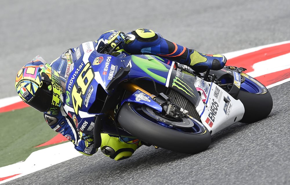 Victoria de Valentino Rossi en el GP de Cataluña