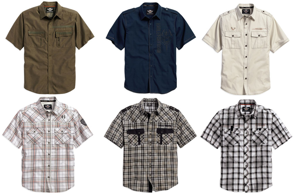 Camisas manga corta Harley Davidson