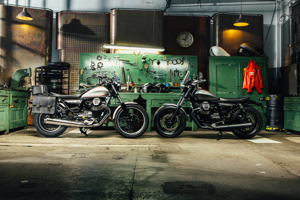 Moto Guzzi V9 Bobber y Roamer