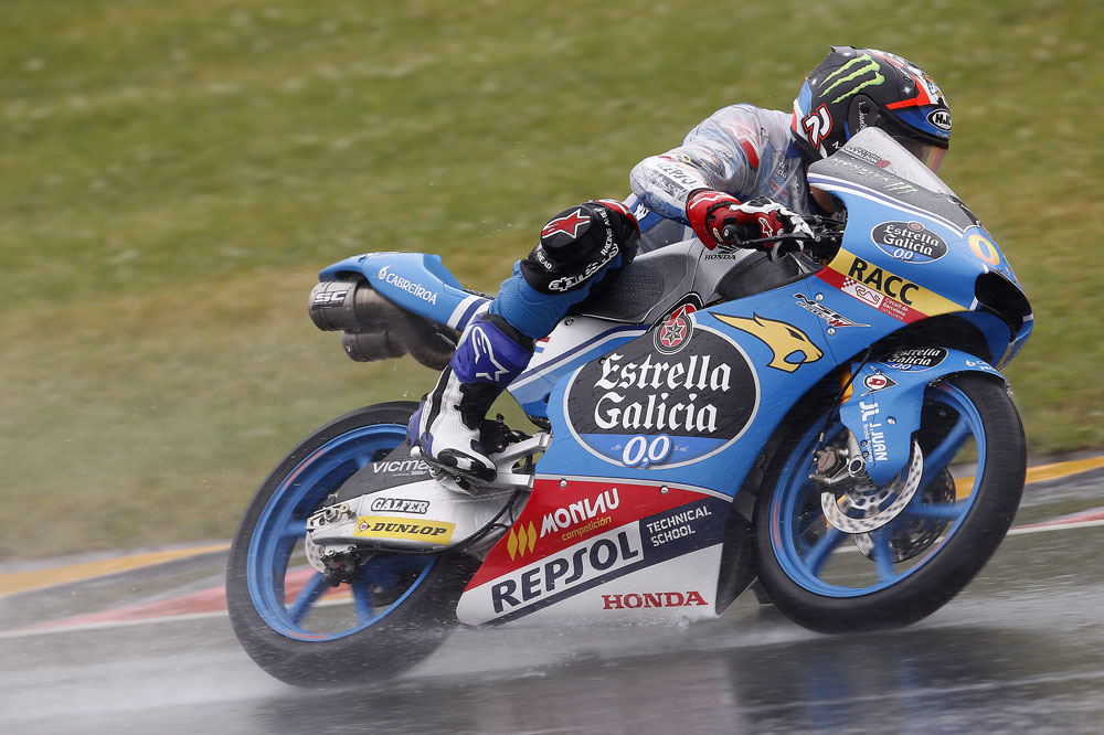 Jorge Navarro, durante el GP de Alemania