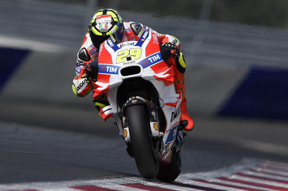 Andrea Iannone, victoria en el GP de Austria