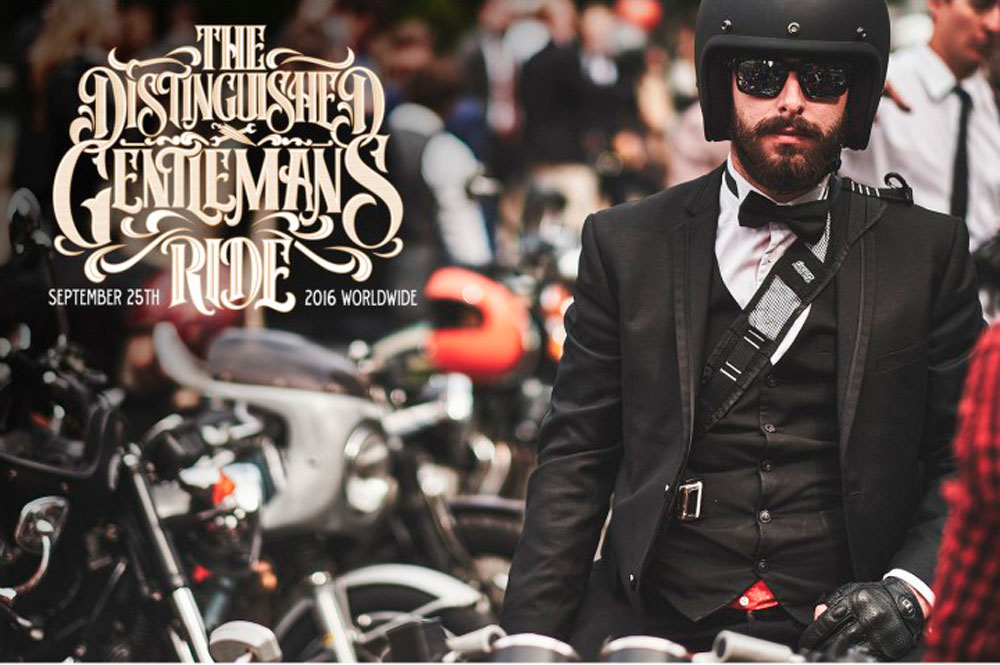 No te pierdas la V edición del Distinguished Gentleman's Ride 2016