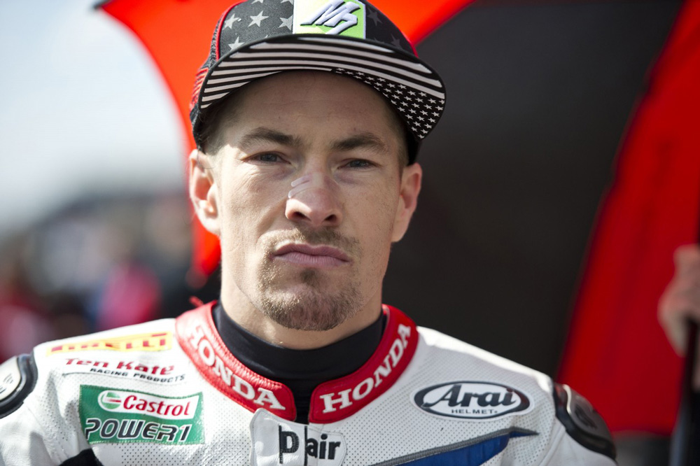 Nicky Hayden en MotoGP en el GP de Aragón