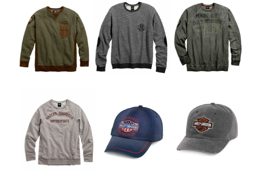 Sudaderas y gorras Harley Davidson