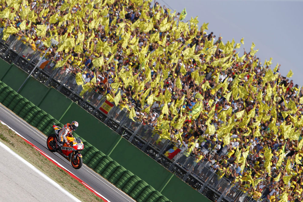 Victoria de Dani Pedrosa en el Gran Premio de San Marino