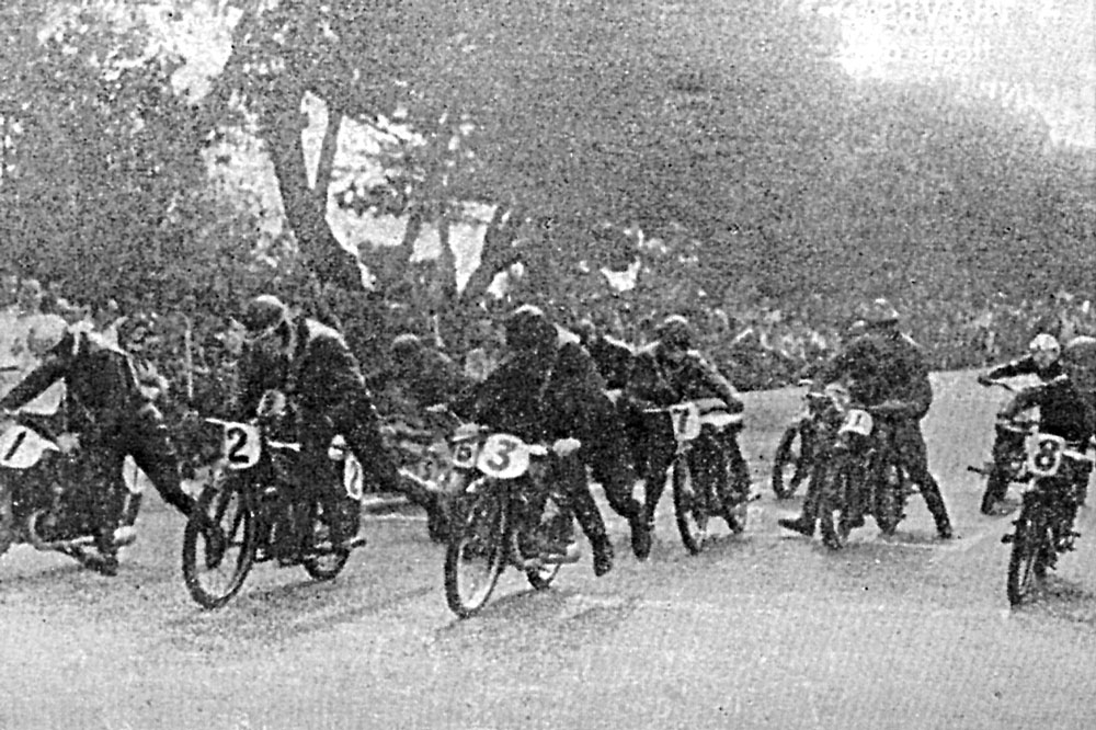 Segundo Gran Premio Motociclismo Madrid 1946