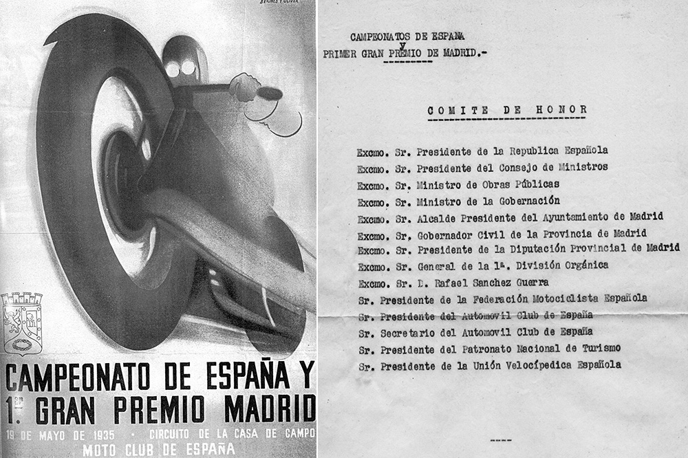 Primer Campeonato de España Motocilcismo Madrid