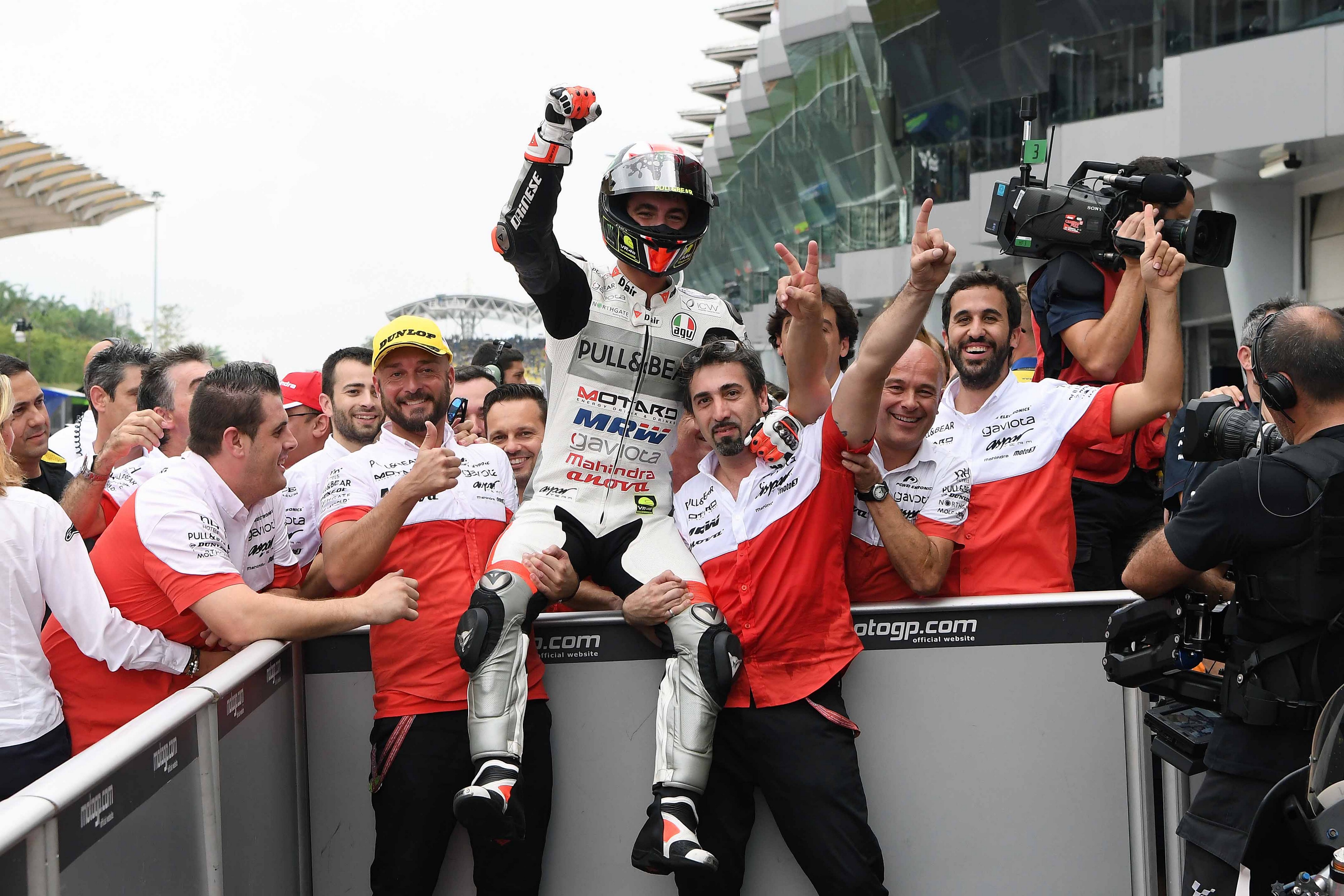 Victoria de Pecco Bagnaia en el GP de Malasia Moto3