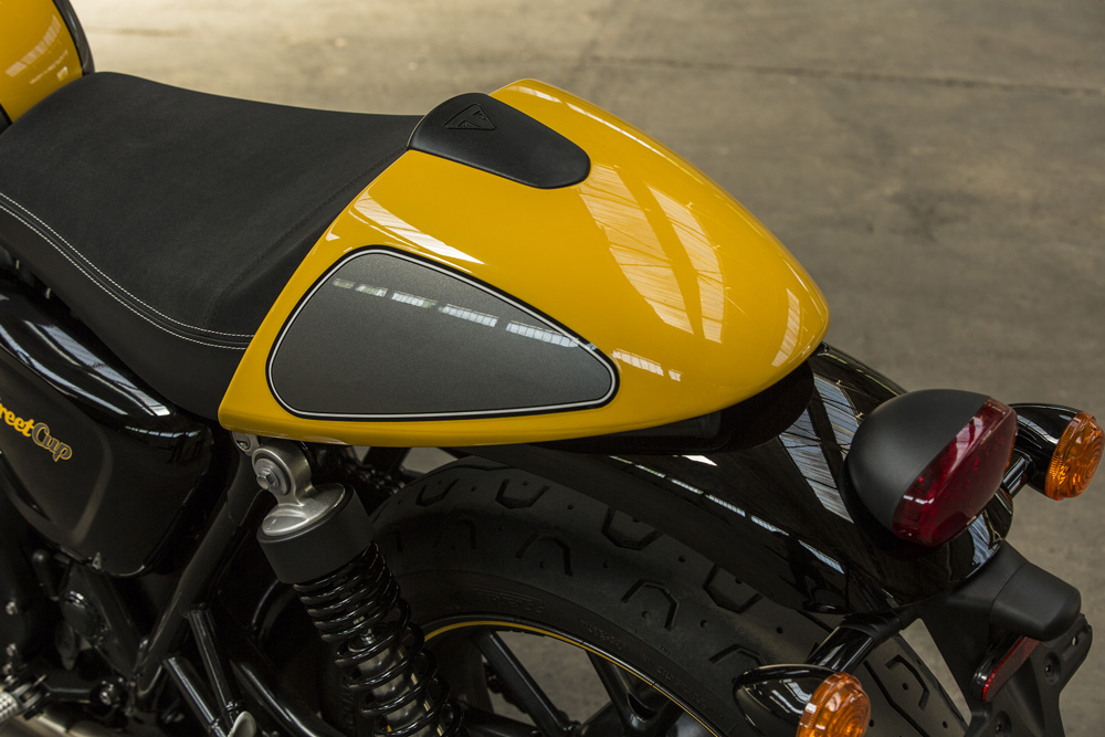Asiento de la Triumph Street Twin