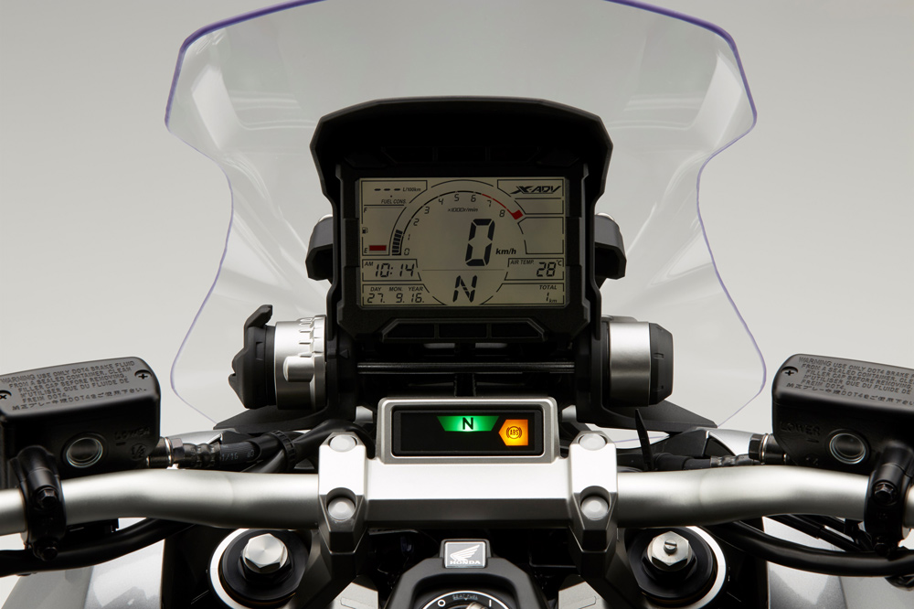 Cuadro de instrumentos del Honda X ADV