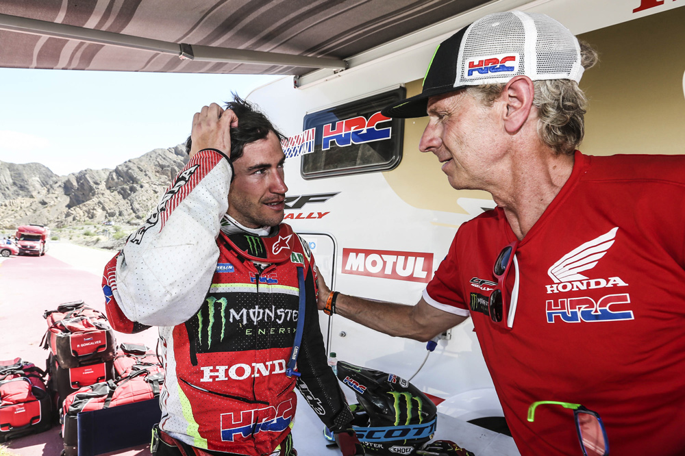 Joan Barreda, vencedor de la décima etapa del Rally Dakar