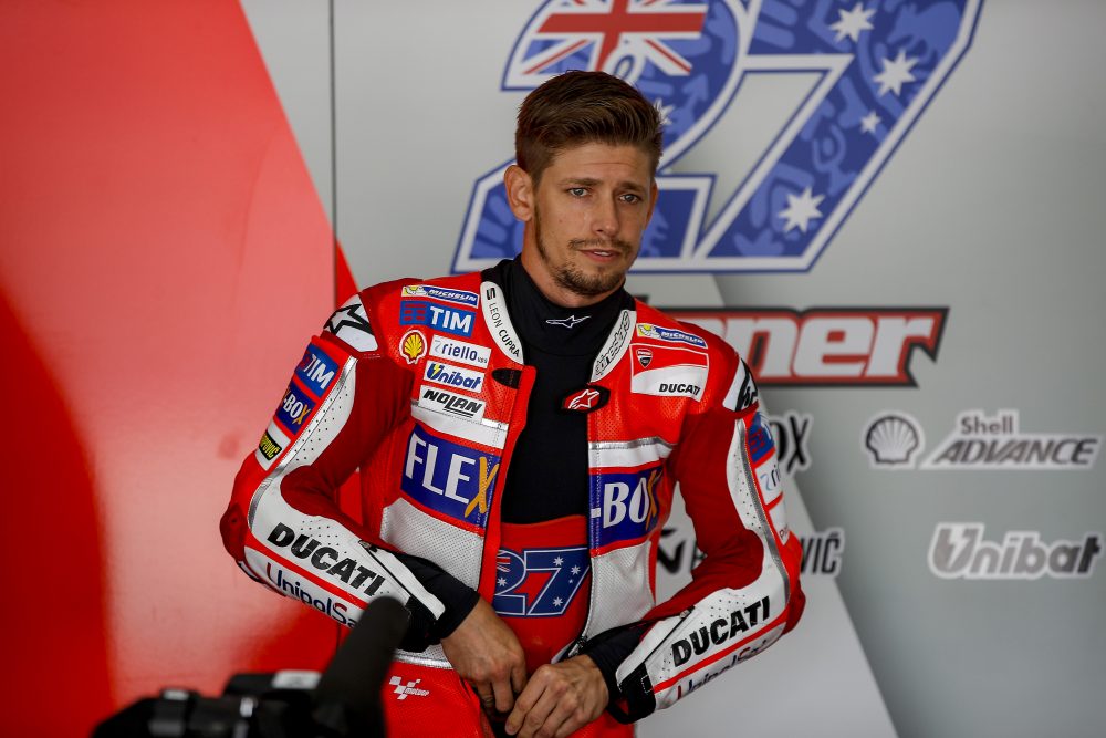 Casey Stoner con Ducati en los entrenamientos de Sepang