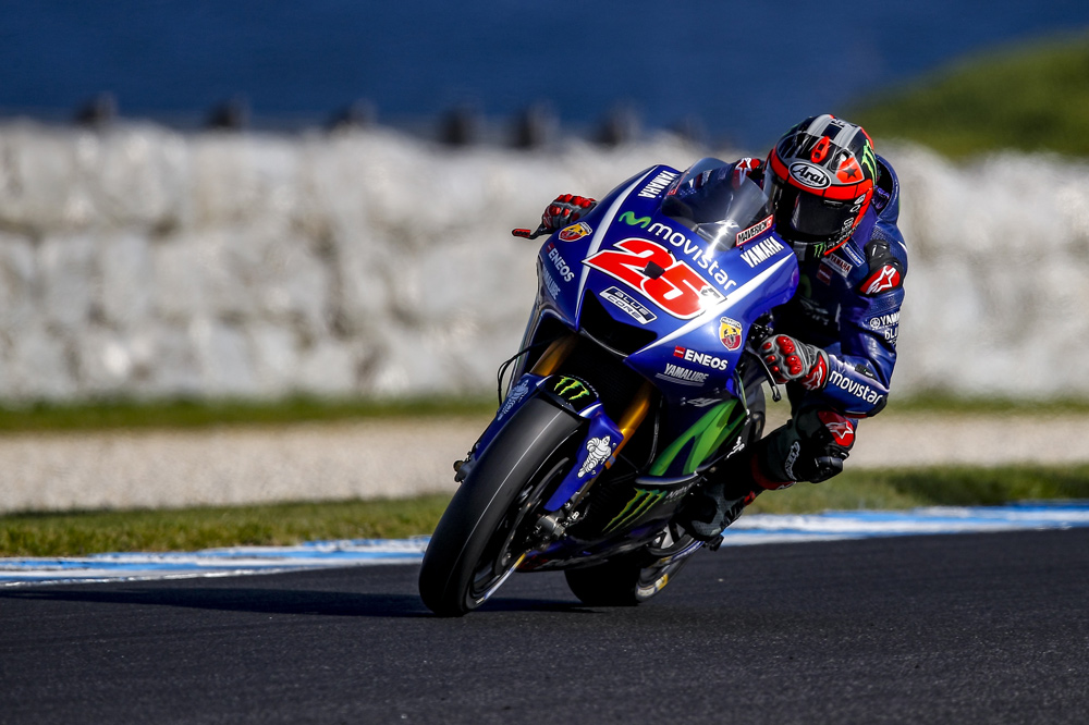 Maverick Viñales, mejor tiempo el segundo día de los entrenamientos en Australia