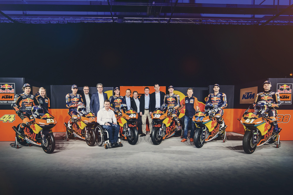 Presentación KTM MotoGP