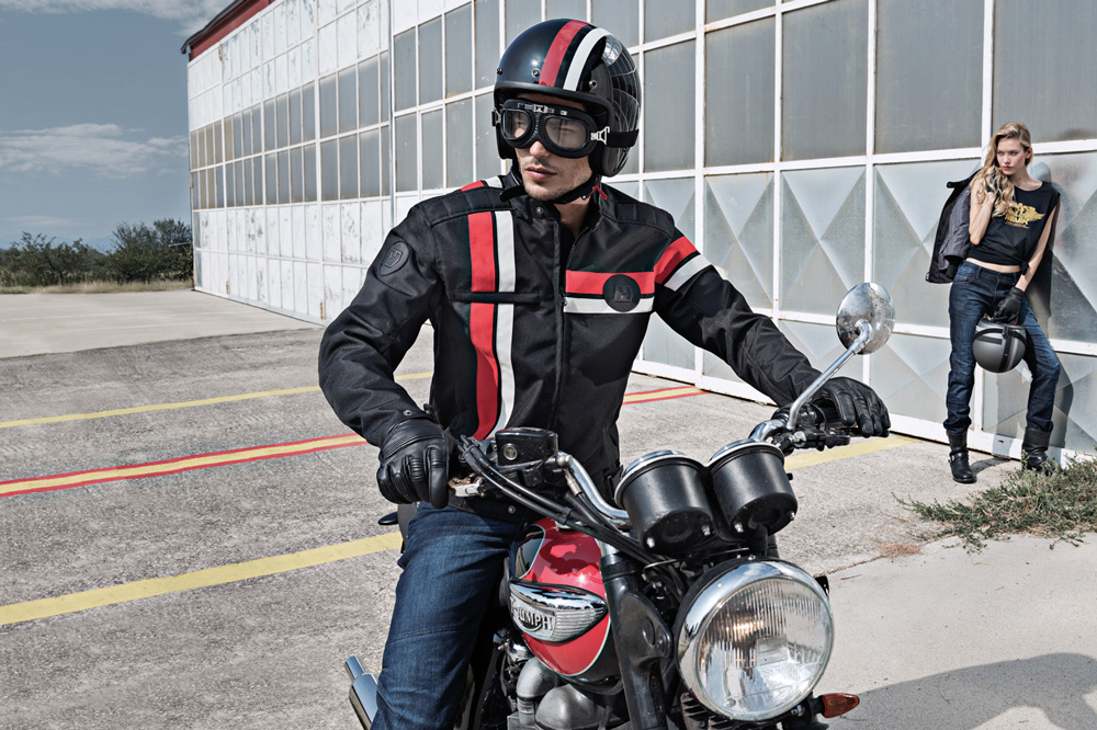 Chaqueta moto Vintage de Hevik