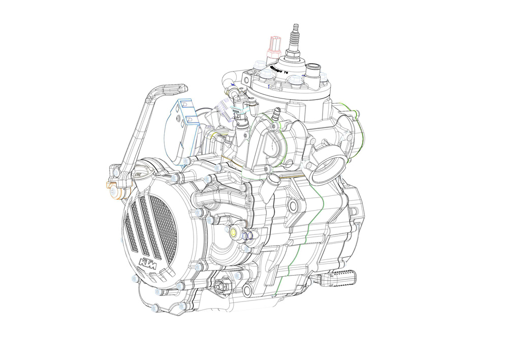 KTM revoluciona los motores de dos tiempos con inyección