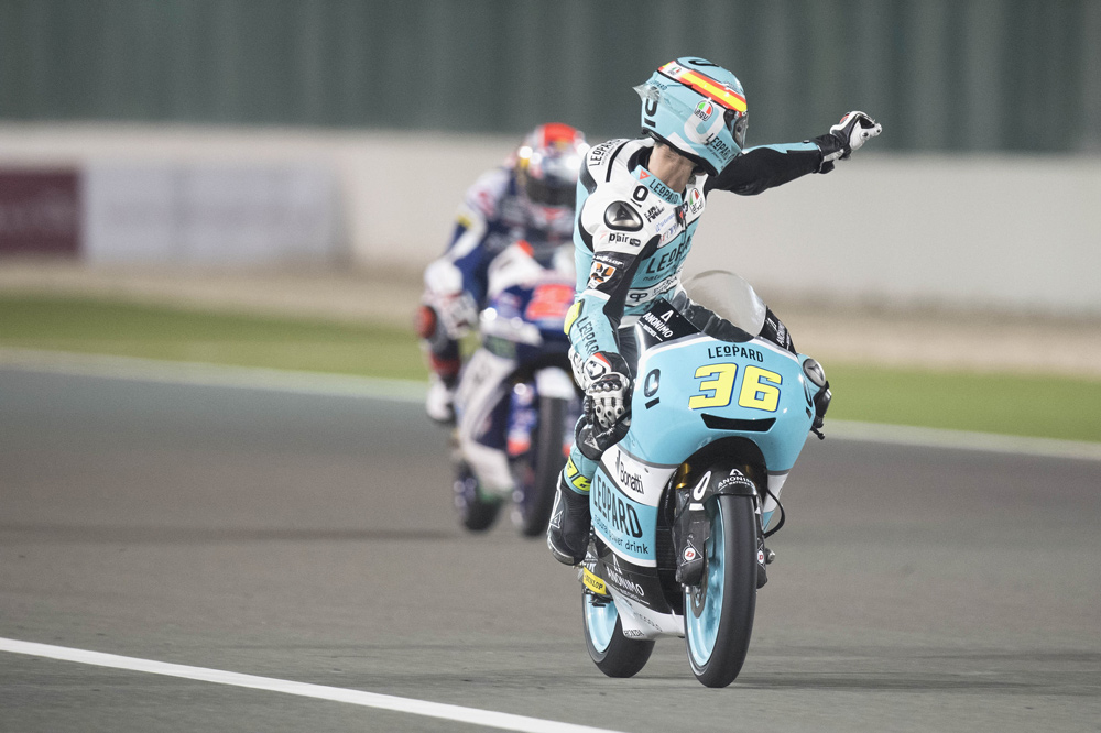 Joan Mir, victoria en el GP de Qatar Moto3
