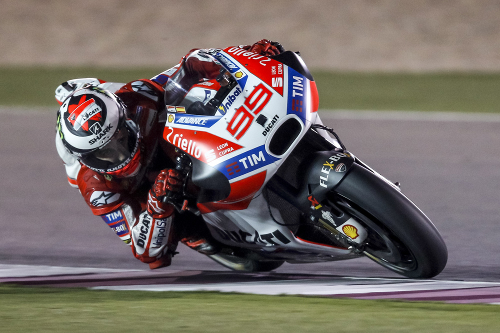 Jorge Lorenzo ha mejorado mucho en los ultimos entrenamientos MotoGP