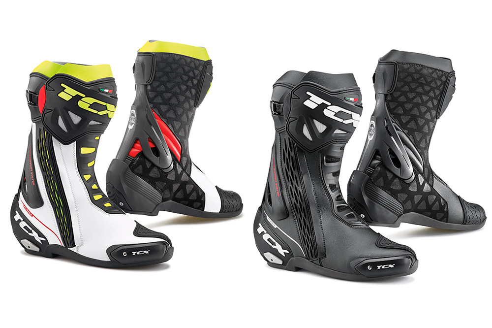 Botas RT_Race TCX blanco y negro