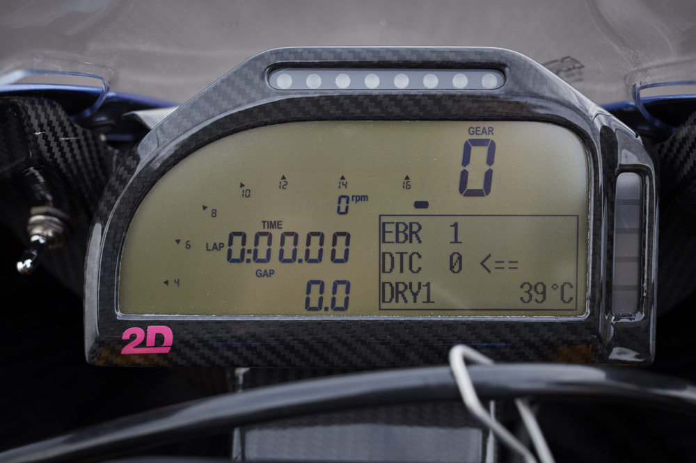 BMW S 1000 RR HP4 Race Instrumentacion