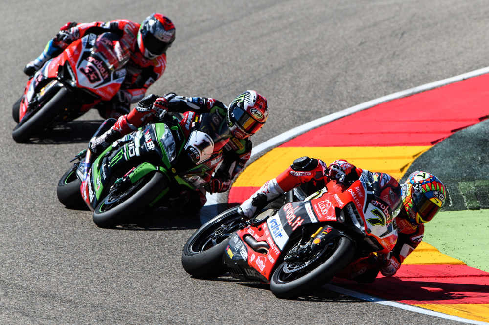 Davies, Rea y Melandri en SBK Motorland Aragon