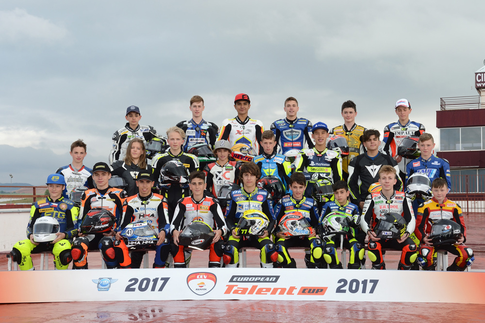 Pilotos de la European Talent Cup