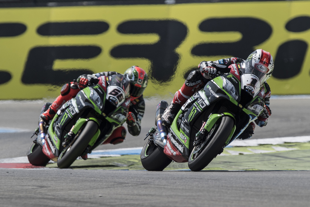 Jonathan Rea y Tom Sykes, SBK Assen 2017