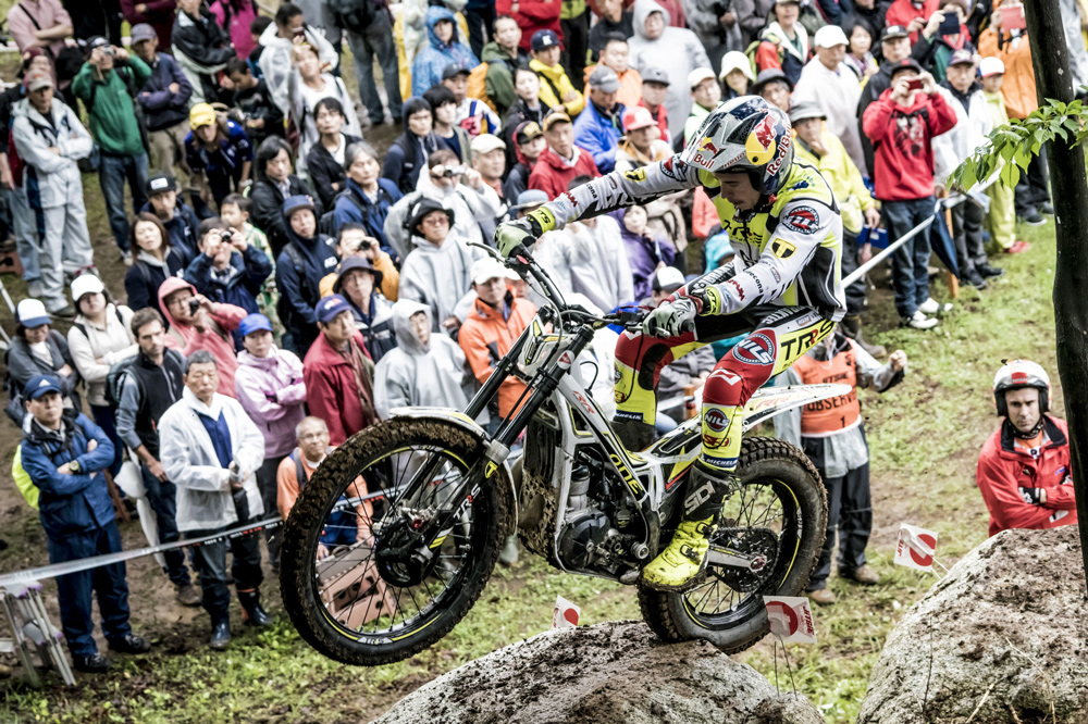 Adam Raga, segundo en el Mundial de Trial en Japón