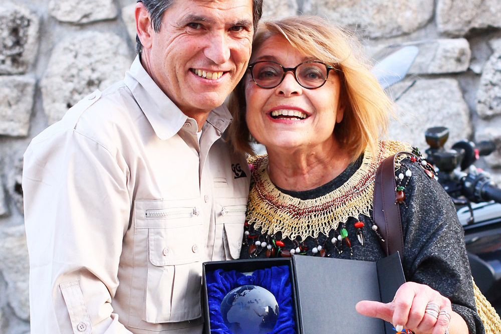 Chelo Cañizares y Gustavo Cuervo, premio de honor de Grandes Viajeros 2017