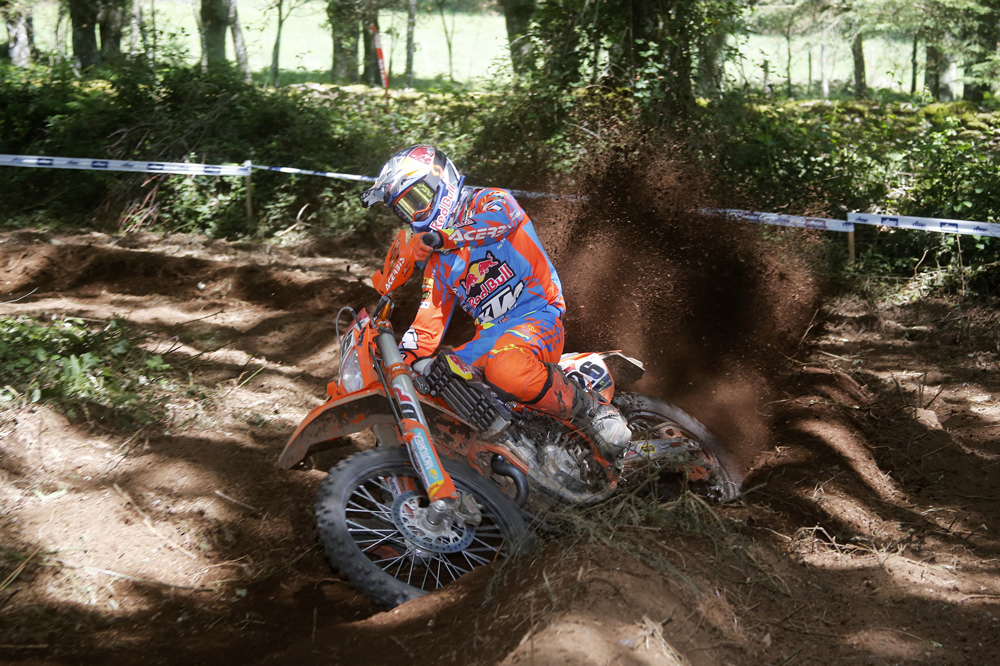 Josep García, vencedor del Enduro de Lalin