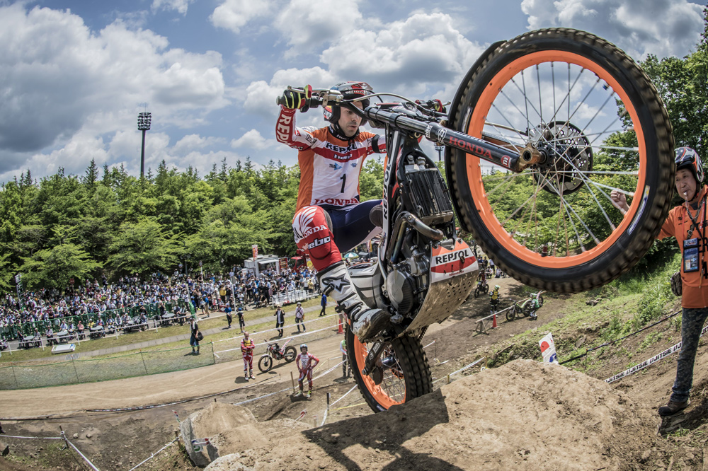 Victoria de Toni Bou en el Mundial de Trial de Japón 2017