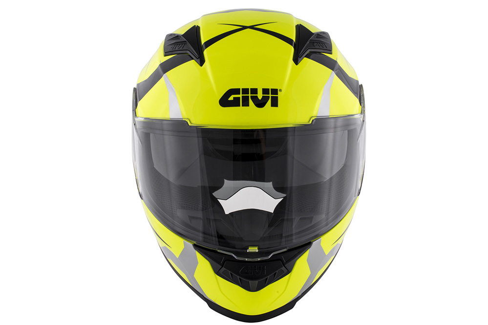 Casco Tridion 50.5 de Givi amarillo