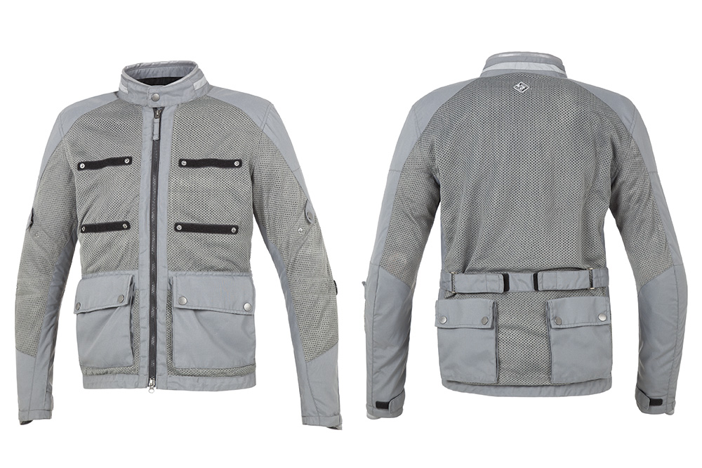 Chaqueta moto Multitask en gris de Tucano Urbano