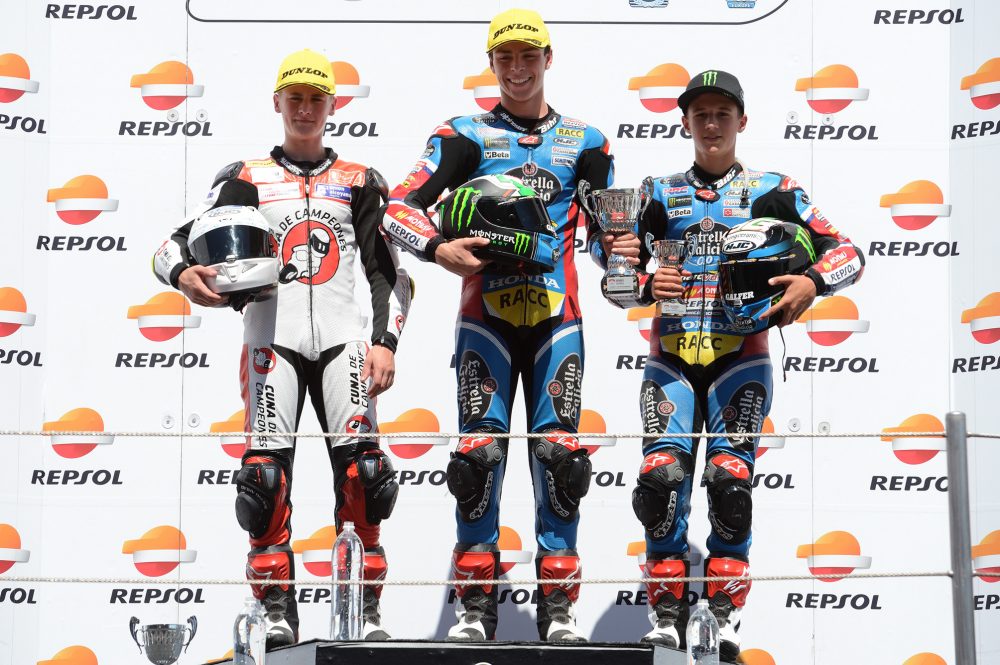 FIM CEV Repsol Moto 3 Podio