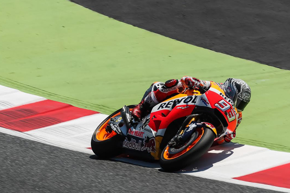 Marc Márquez circuito Barcelona