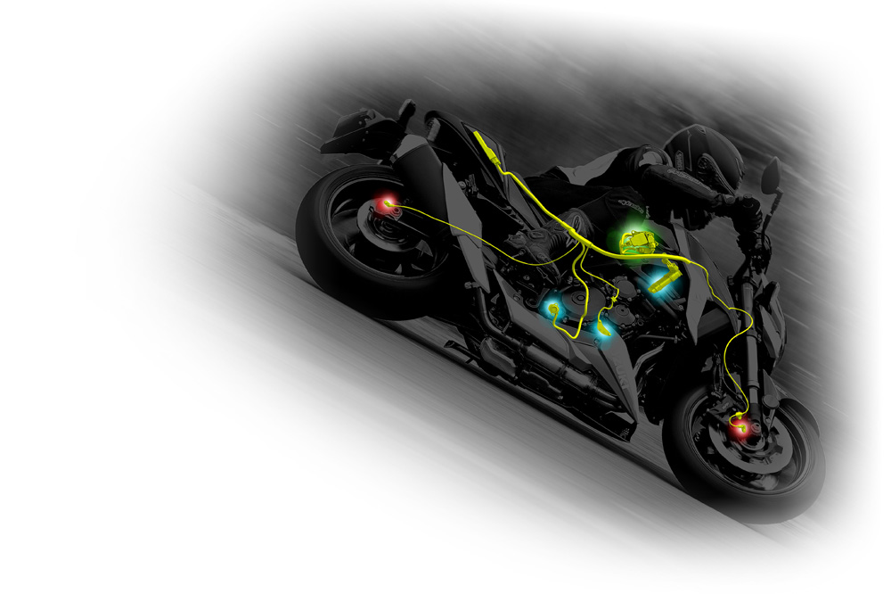 Suzuki GSX-S750 control traccion