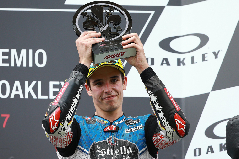 Alex Márquez, tercero en el GP Italia Moto2
