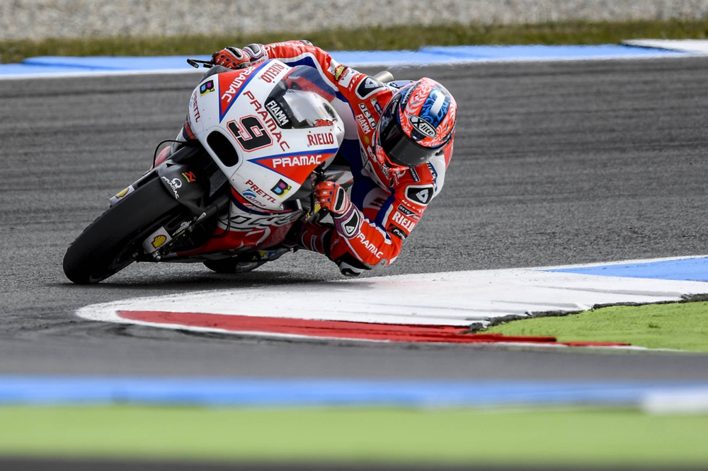 Danilo Petrucci, segundo en el GP de Assen