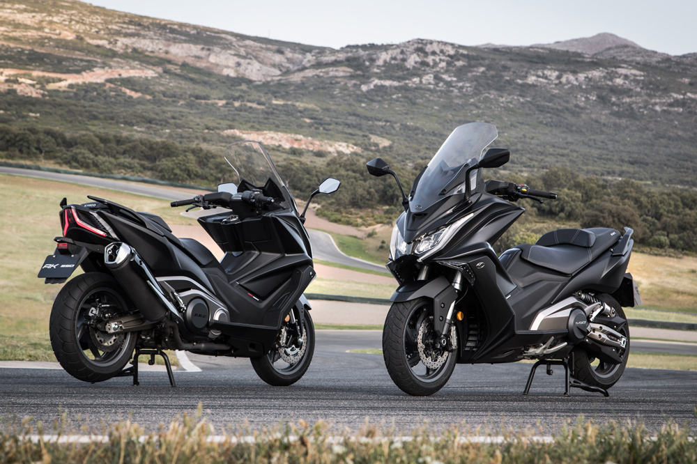 KYMCO AK 500 Scooter Deportivo