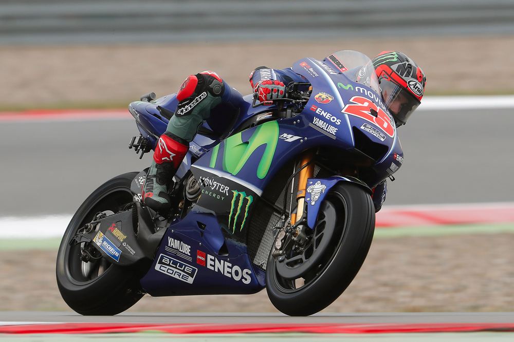 Caída de Maverick Viñales en el GP de Assen