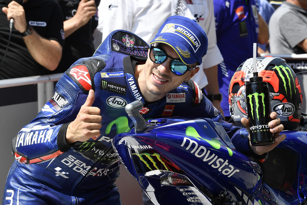 Maverick Viñales fue segundo en el GP de Italia de MotoGP