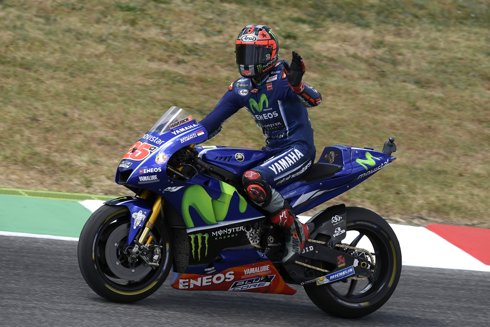Maverick Viñales antes del GP de Cataluña