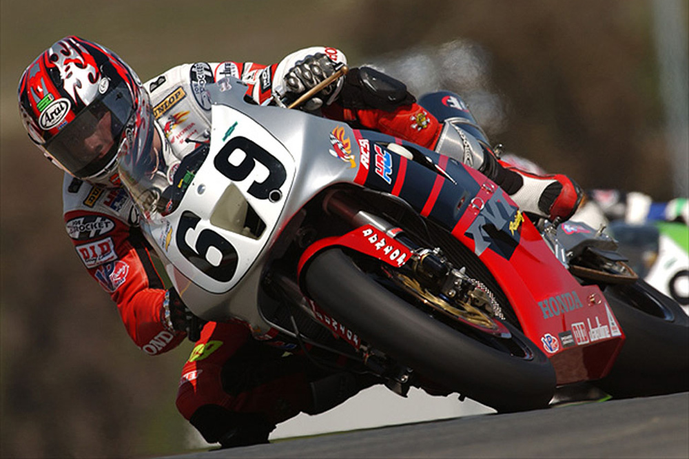 Nicky Hayden en el AMA SBK