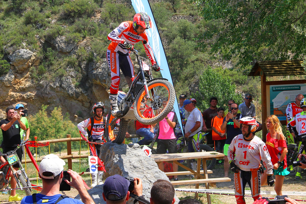 Toni Bou sigue líder de TR1 en el Campeonato de España de Trial