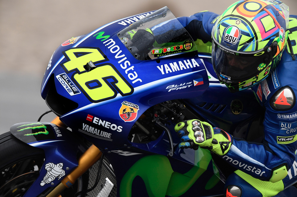 Victoria de Valentino Rossi en el GP de Holanda
