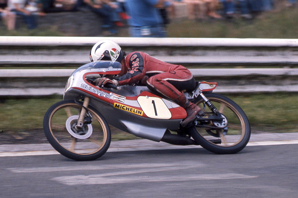 Angel Nieto con Bultaco