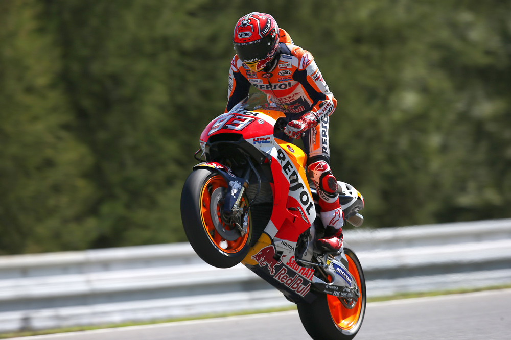 Pole para Marc Marquez en el GP de Republica Checa