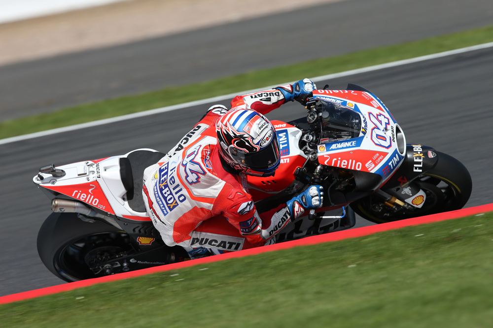 Victoria de Andrea Dovizioso en MotoGP en el GP de Gran Bretaña