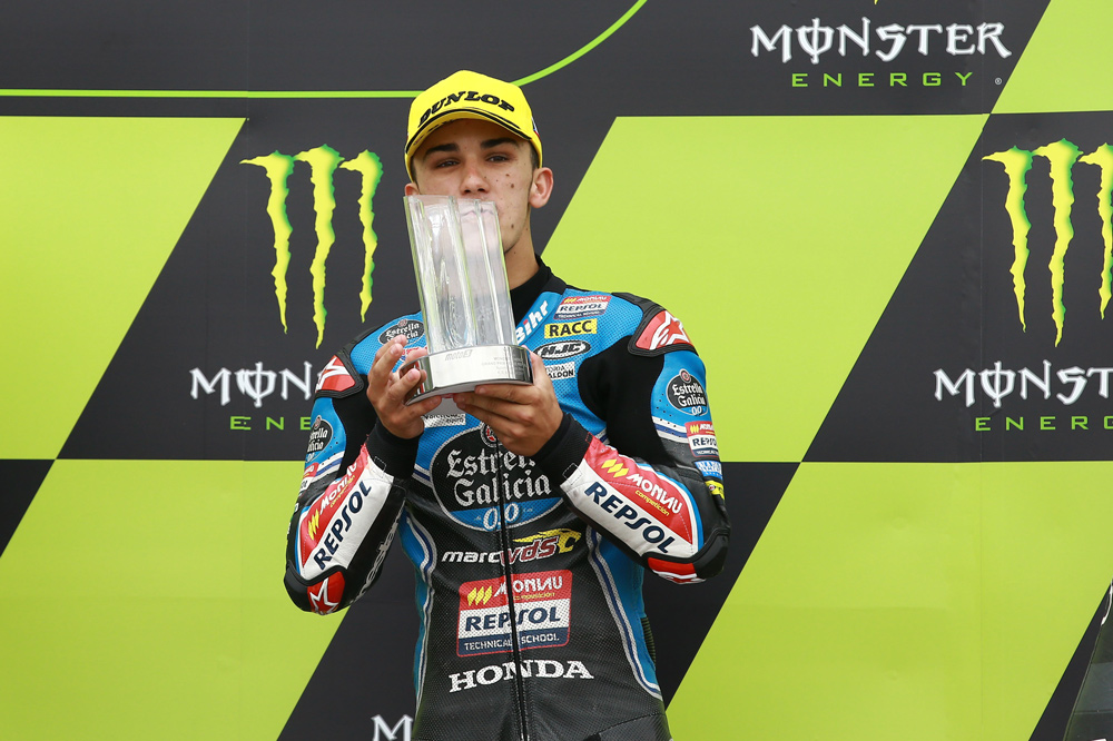 Victoria de Joan Mir en la carrera de Moto3 del GP de República Checa